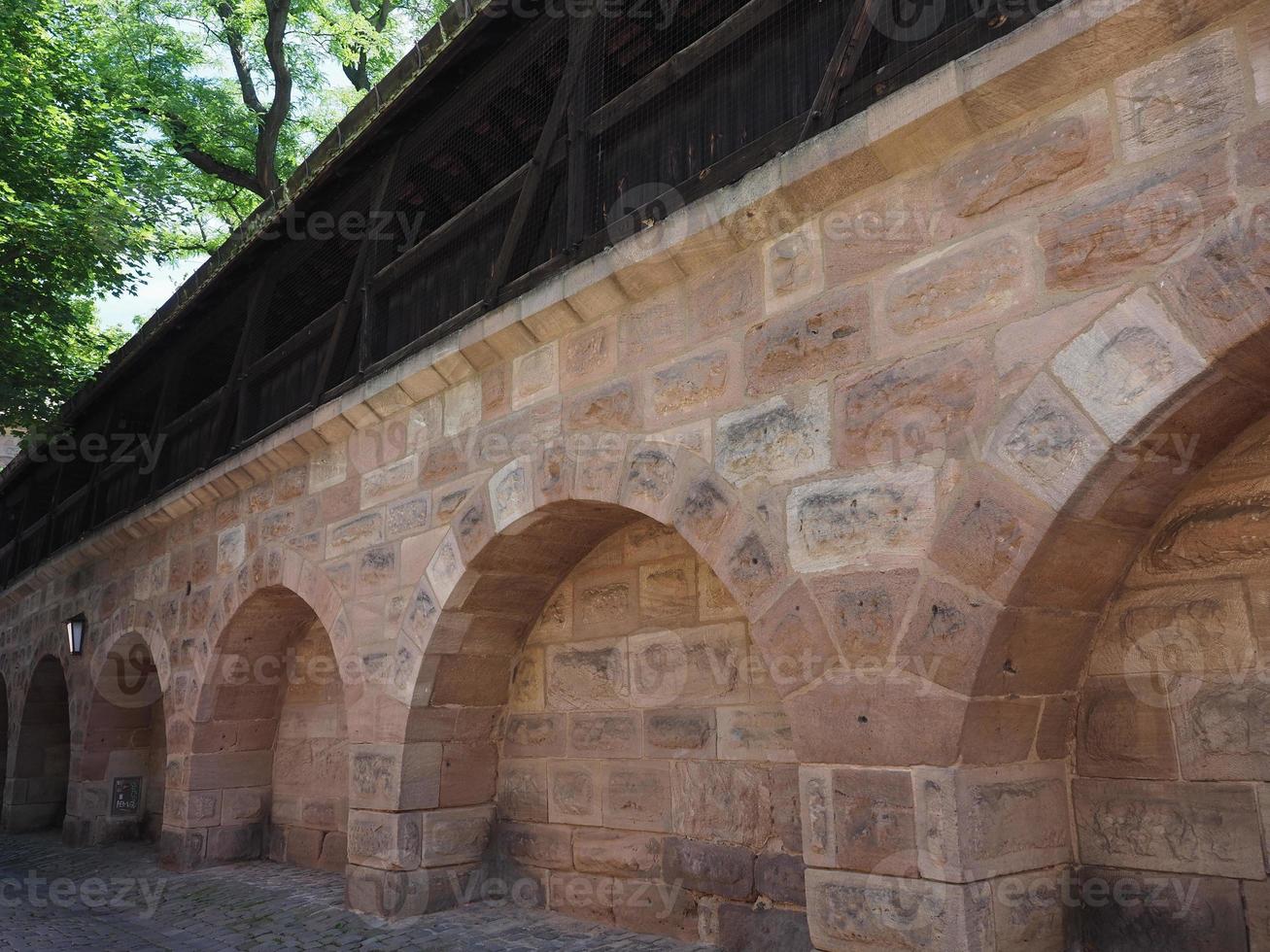 murallas de la ciudad de nuremberg foto