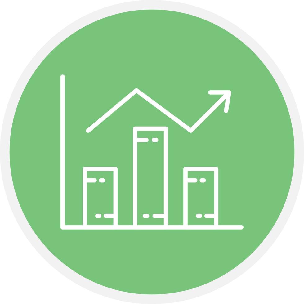 Growth Line Circle vector