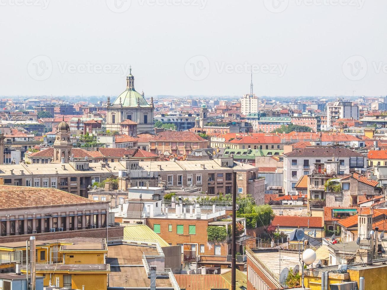 HDR View of Milan photo