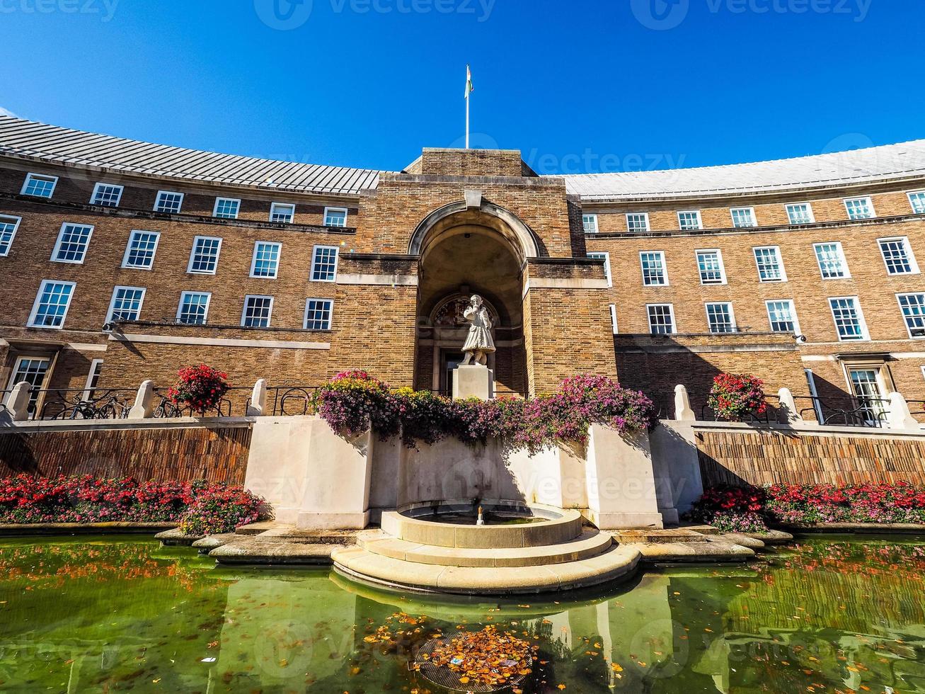 HDR City Hall in Bristol photo