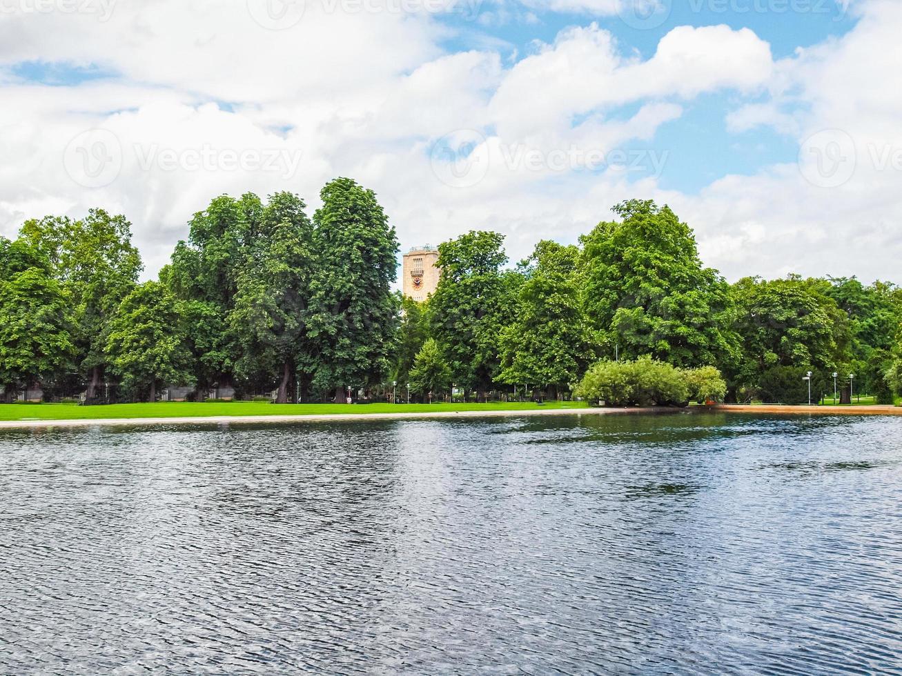 HDR Gardens in Stuttgart Germany photo