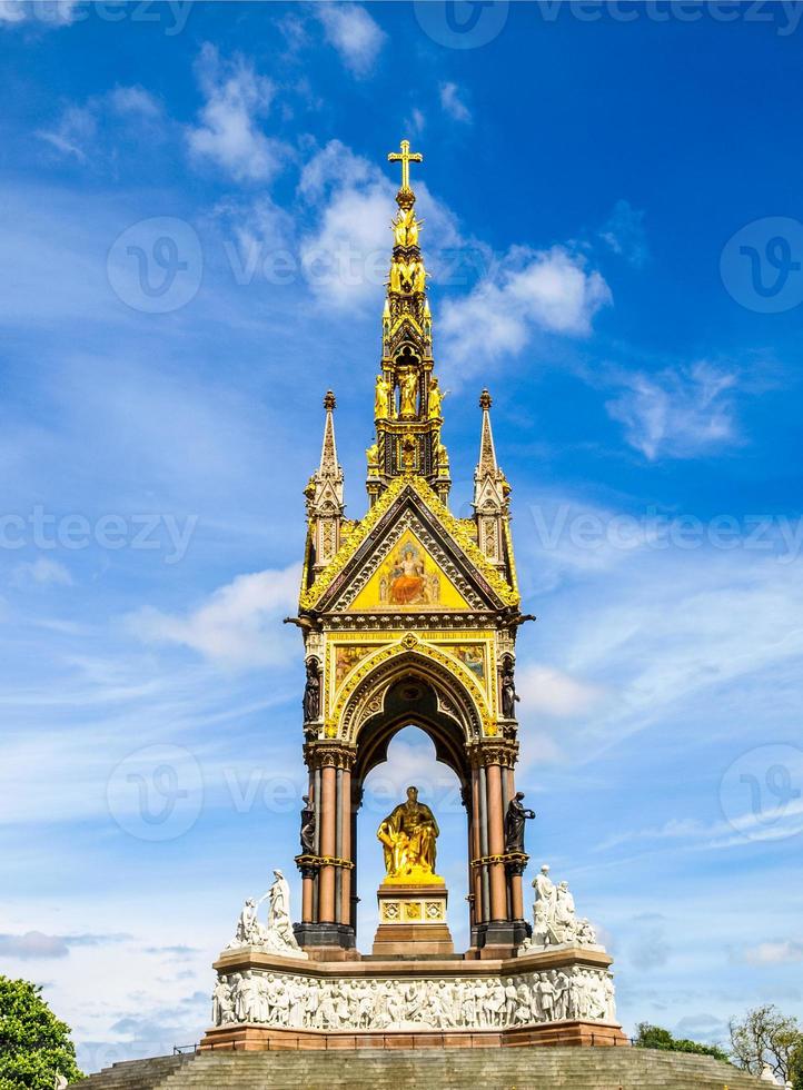 HDR Albert Memorial, London photo