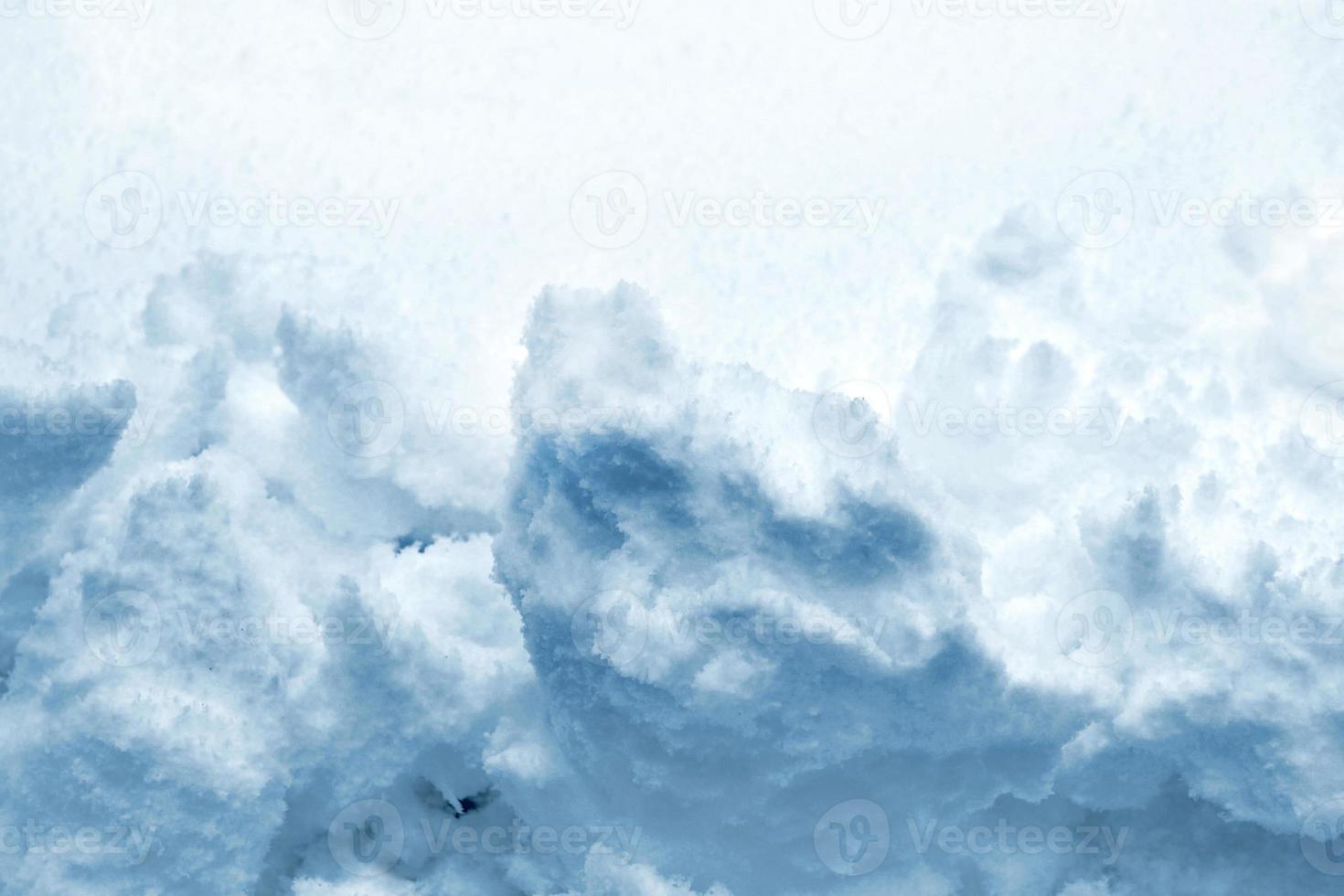 Background of snow. Winter landscape photo