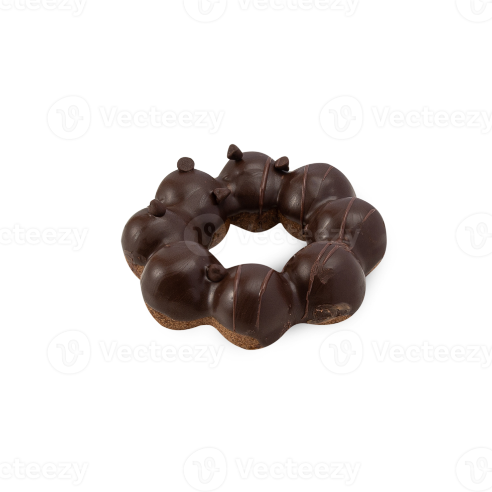 chocolade donut knipsel, png-bestand png