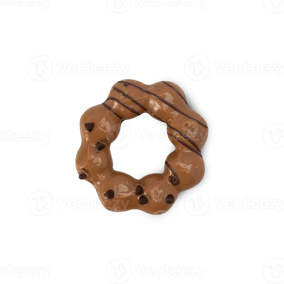 Coffee chocolate donut cutout, Png file 9846939 PNG