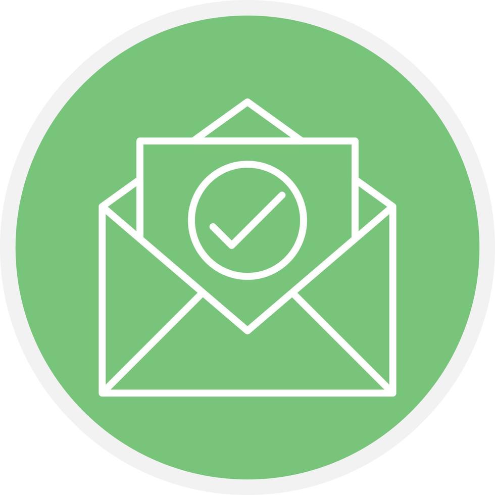 Letter Line Circle vector