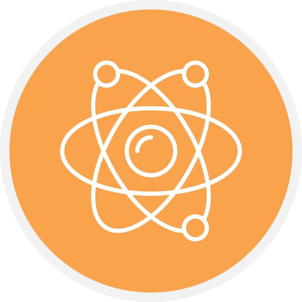 Atom Line Circle vector