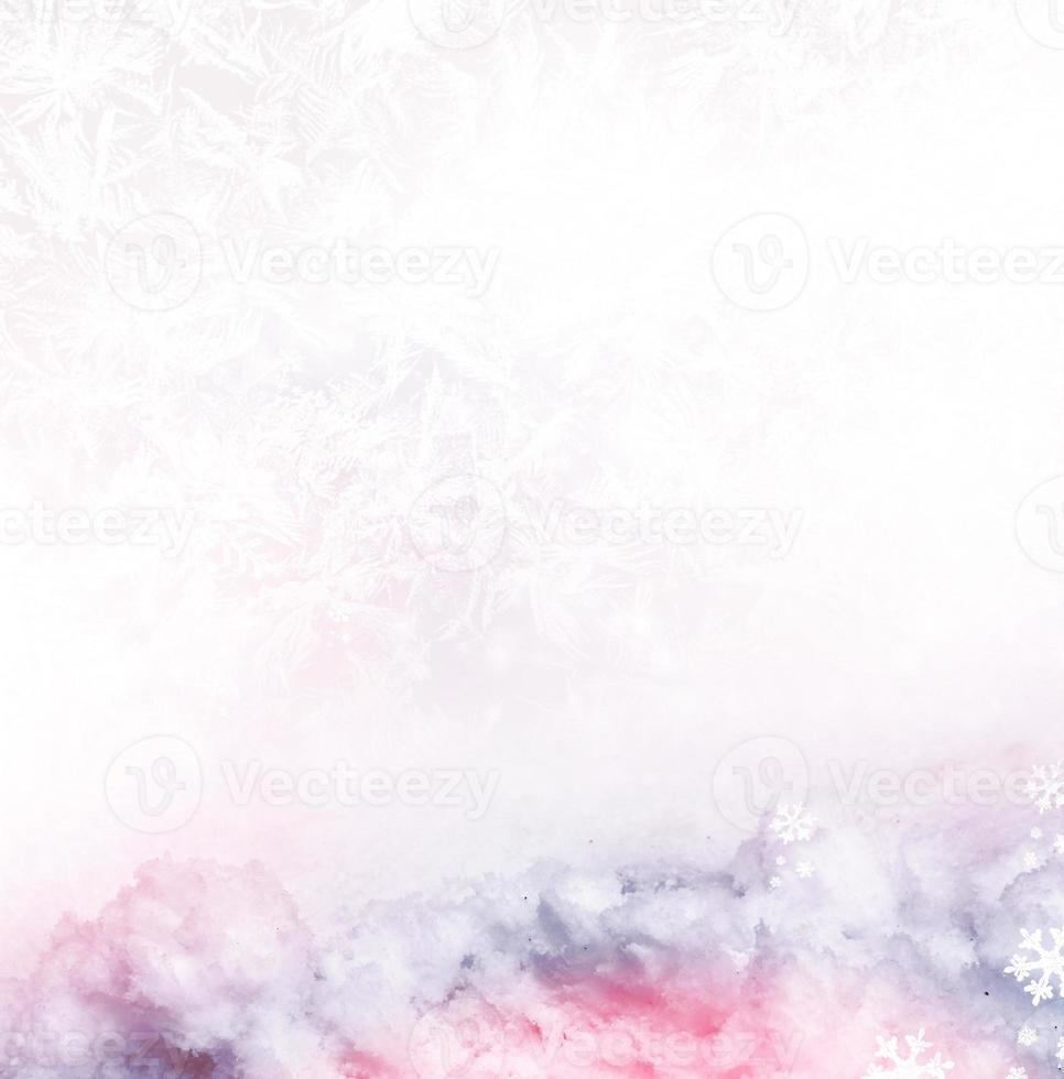 Background of snow. Winter landscape photo