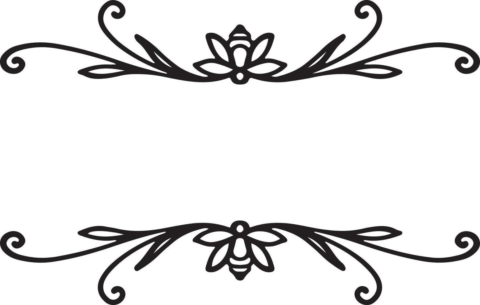 Split Monogram frame Vector Card Invitation Elements Victorian Grunge Calligraphy Wedding Invitations Set Medieval Ornament Borders scroll clipart swirl cut files swirl silhouette flourish borders