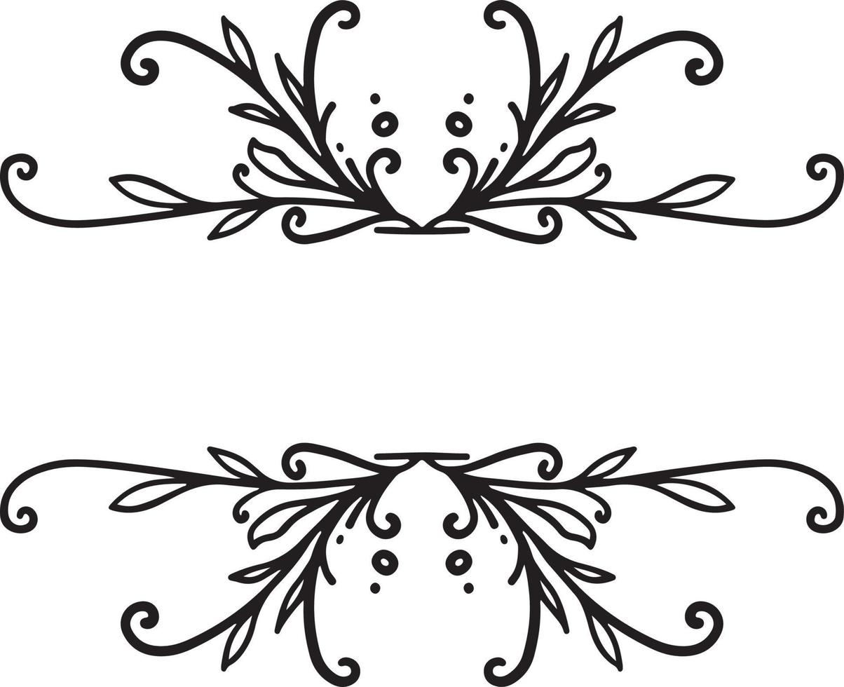 Split Monogram frame Vector Card Invitation Elements Victorian Grunge Calligraphy Wedding Invitations Set Medieval Ornament Borders scroll clipart swirl cut files swirl silhouette flourish borders