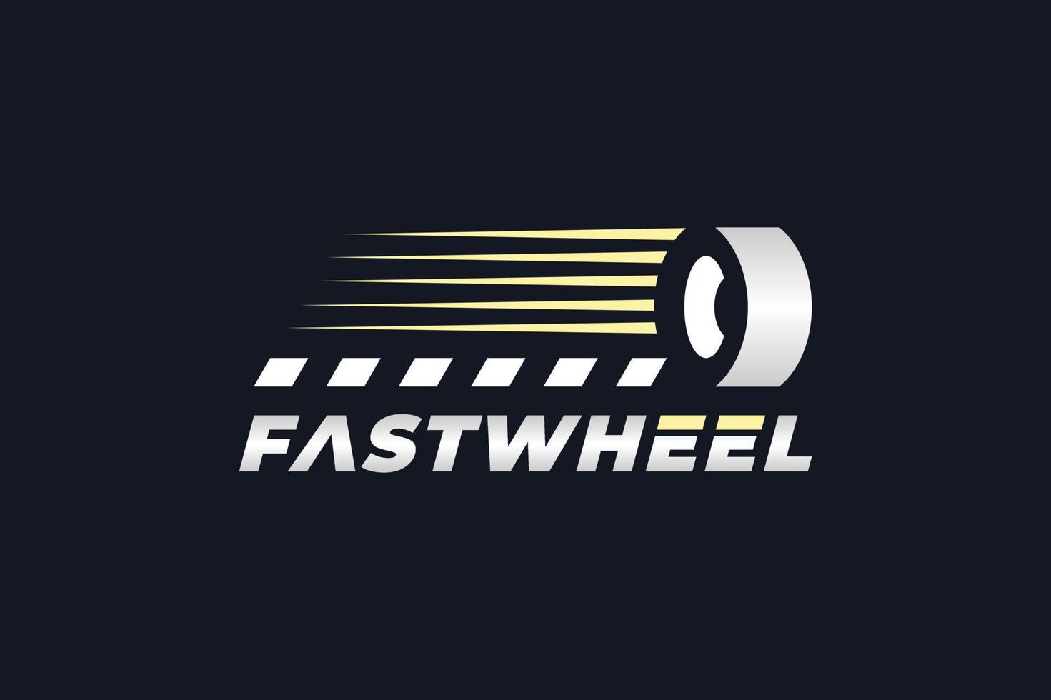 fast move wheel logo vector