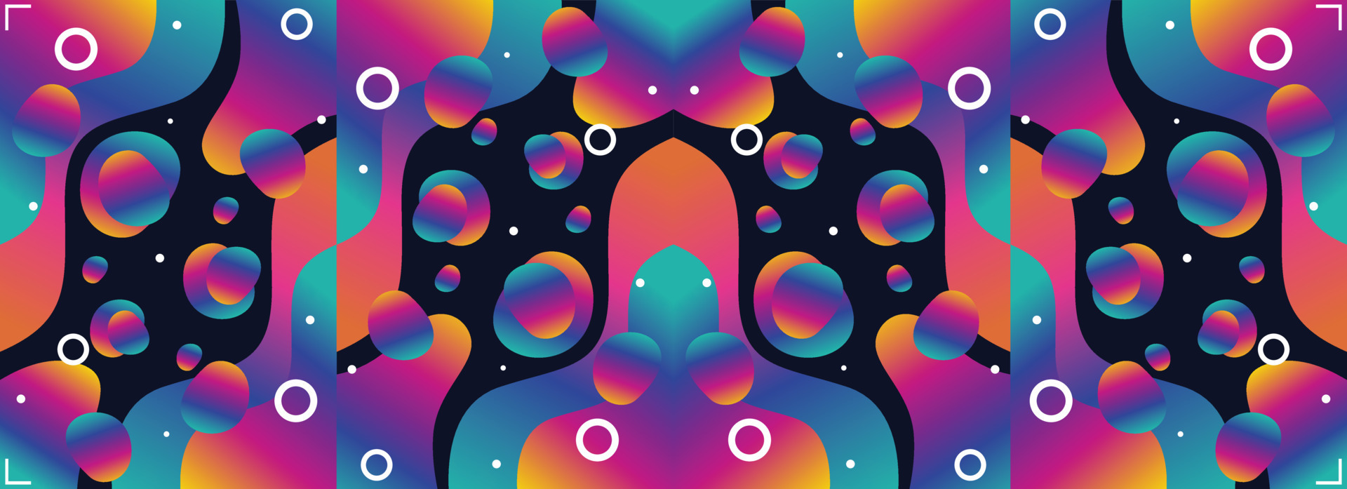 colorful abstract banner background illustration vector 9852859 Vector ...