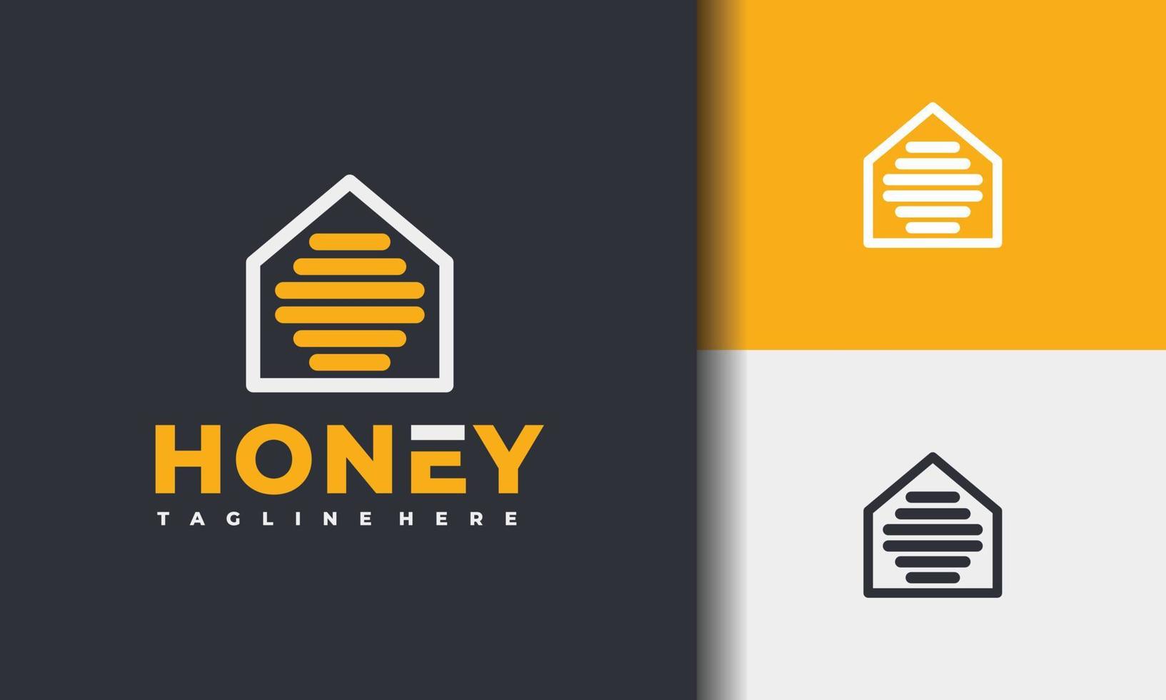 home honey logo 9852928 Vector Art at Vecteezy