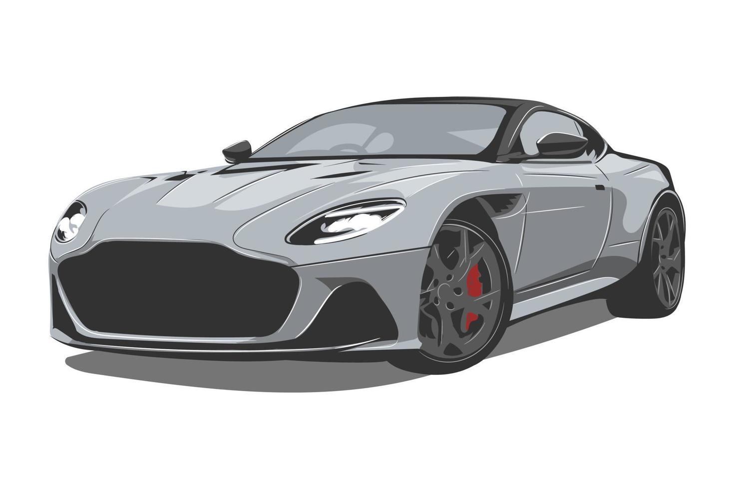 sport car vector