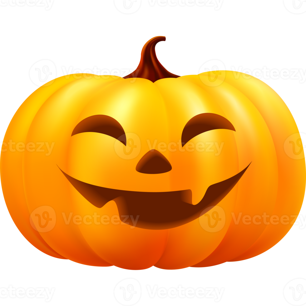 linda calabaza de halloween png