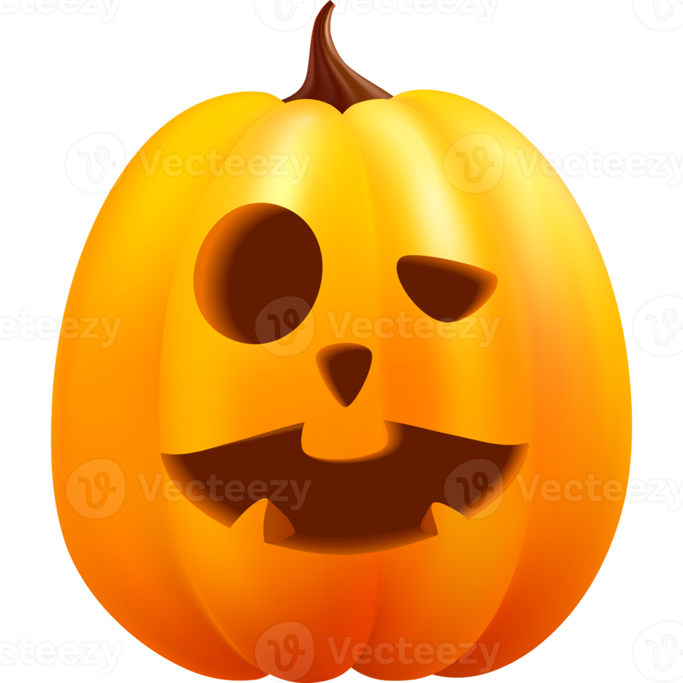 linda calabaza de halloween png