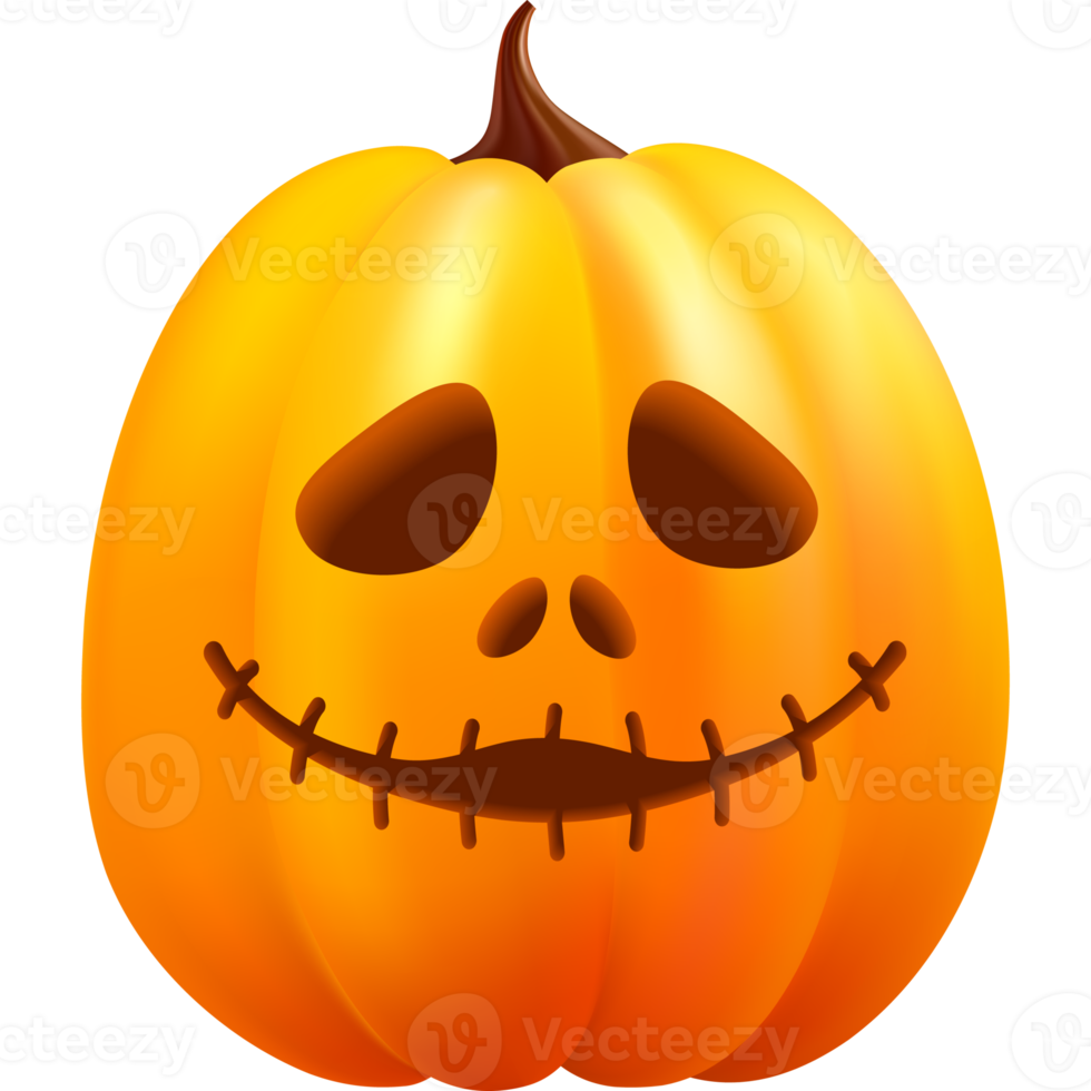 jolie citrouille d'halloween png