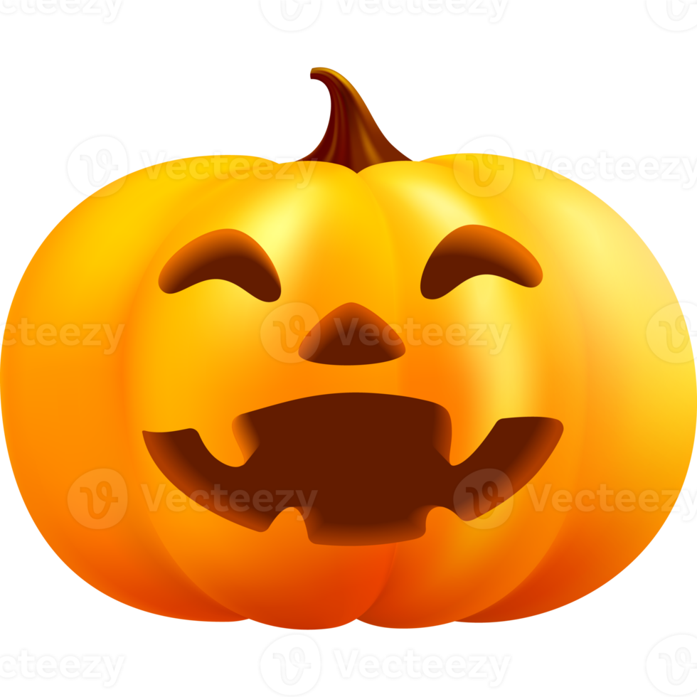 söt halloween pumpa png