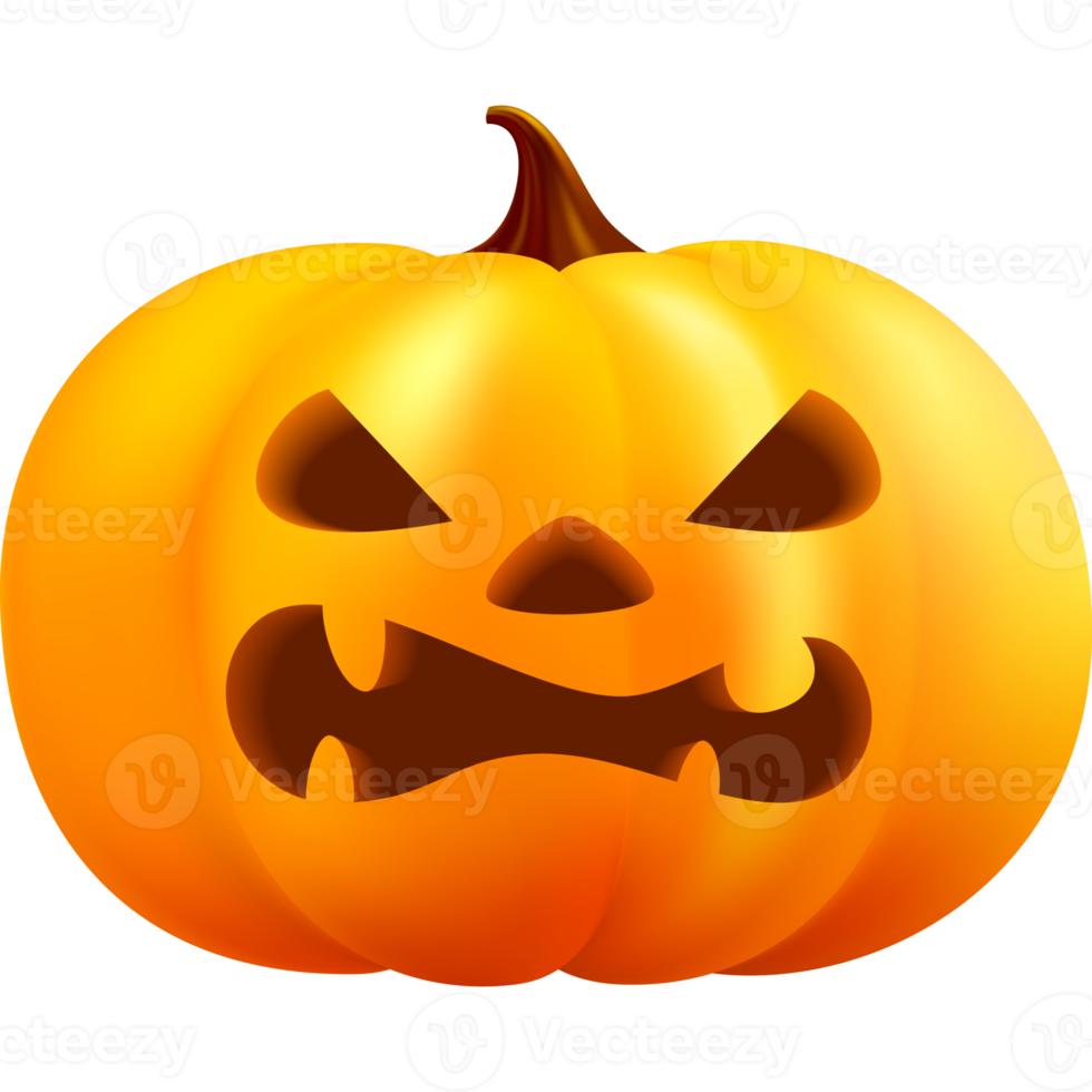 söt halloween pumpa png