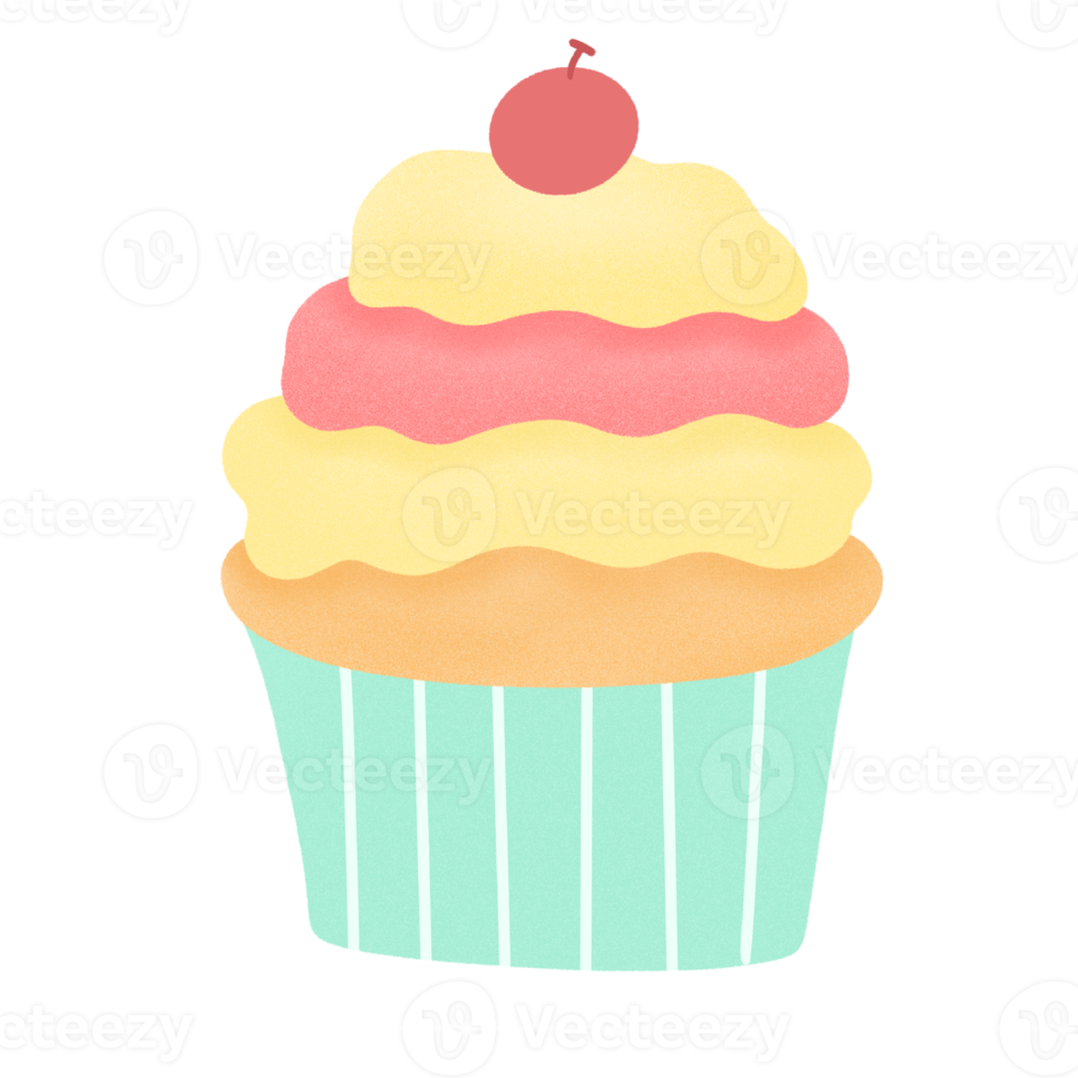 cupcake de limão png