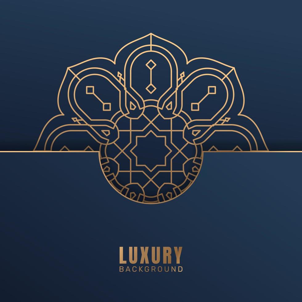 Creative luxury decorative mandala background. - Vector. vector