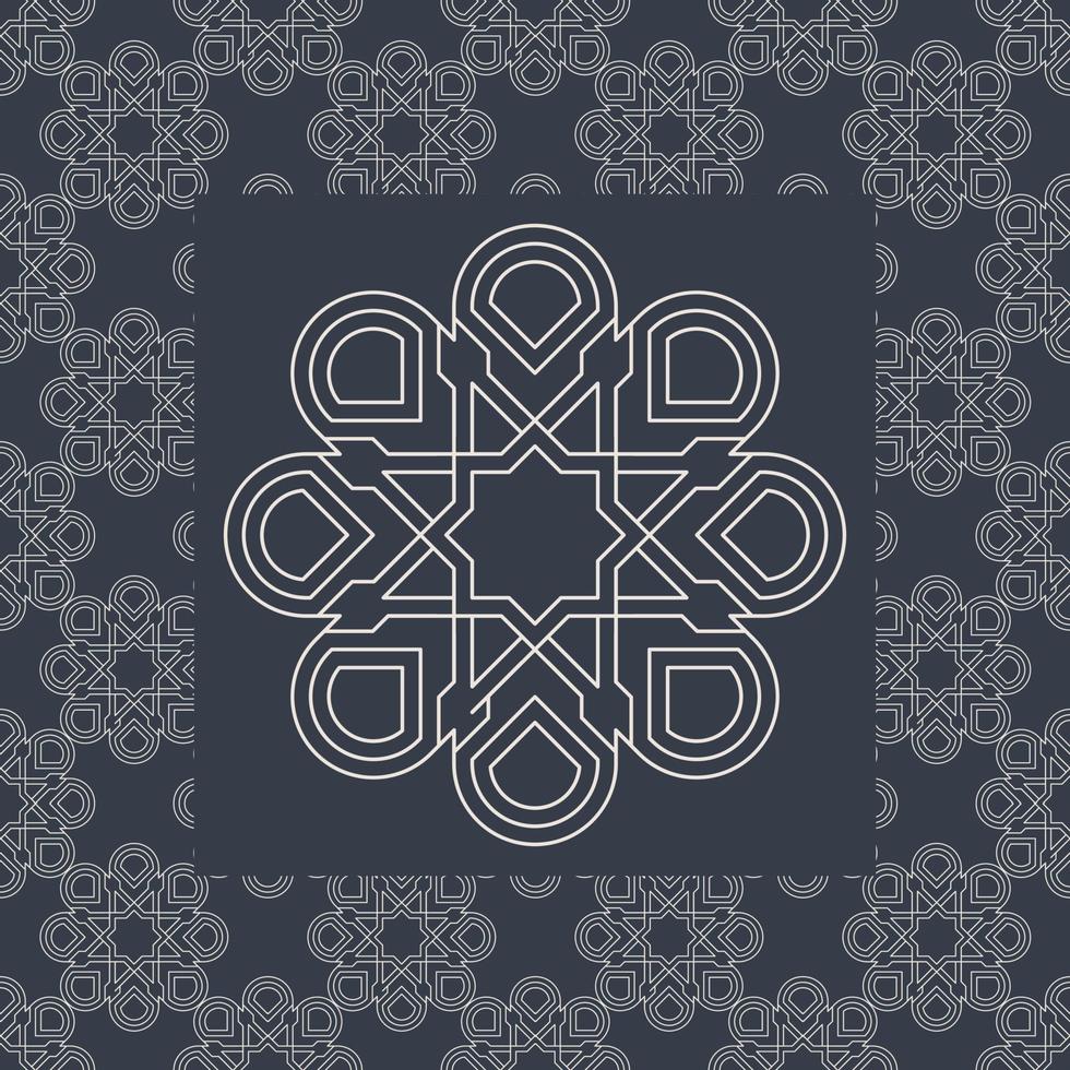 Abstract geometric islamic background. - Vector. vector