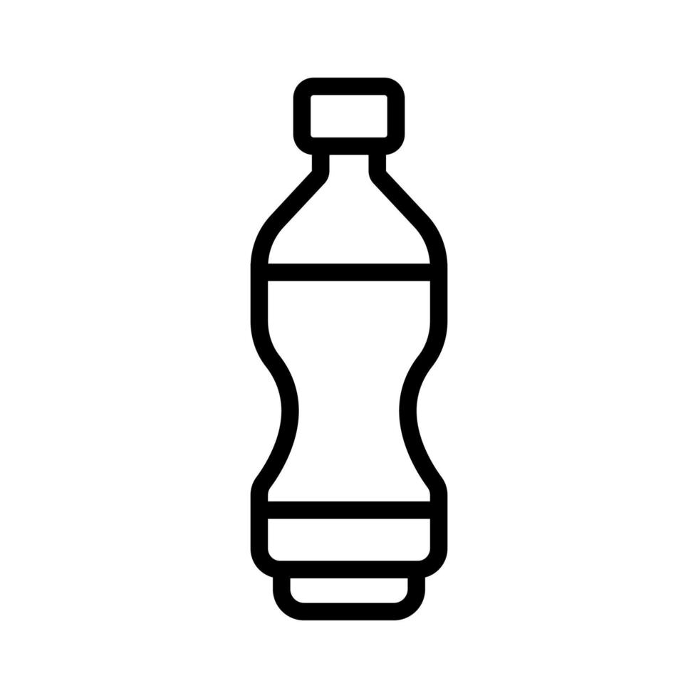 bottle of sunflower oil icon vector outline illustration