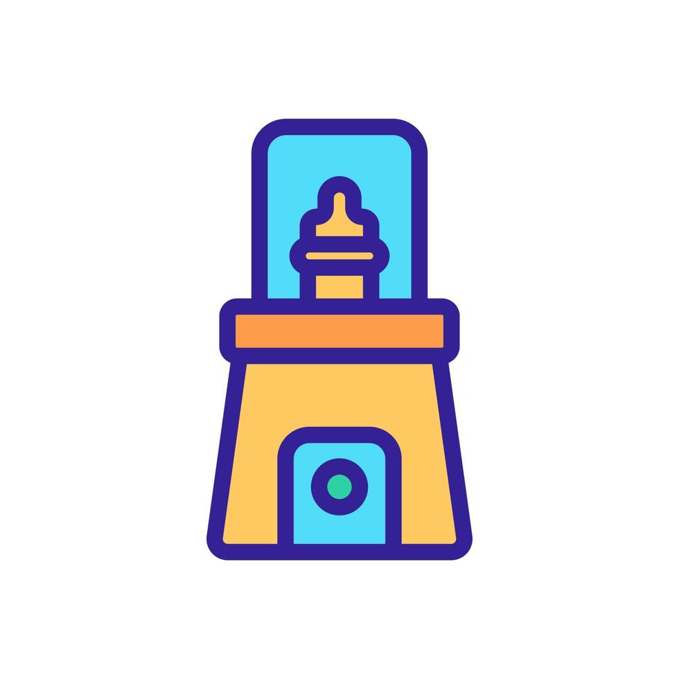 sterilizer hygiene machine icon vector outline illustration