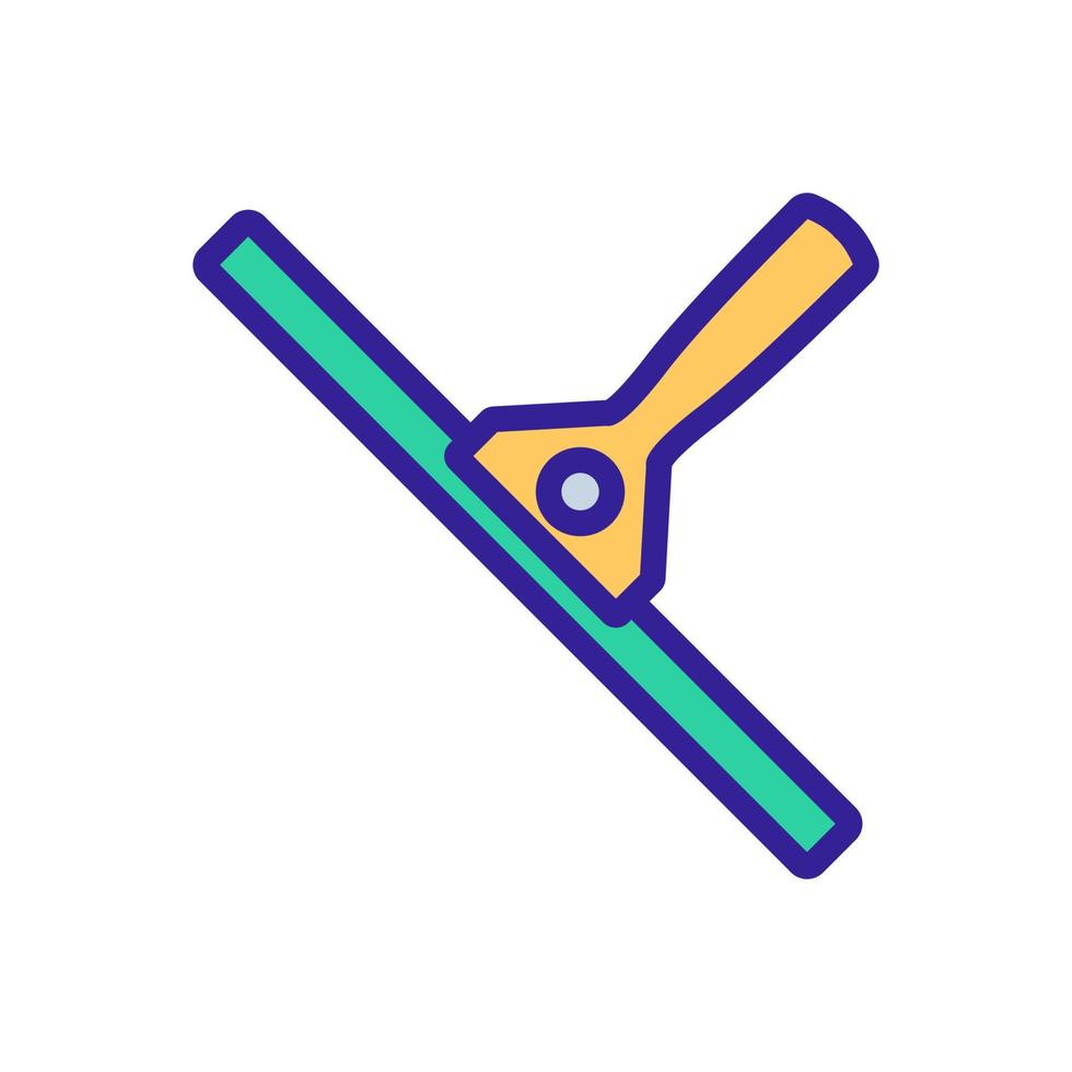 flat special hinges of working surface icon vector outline illustration
