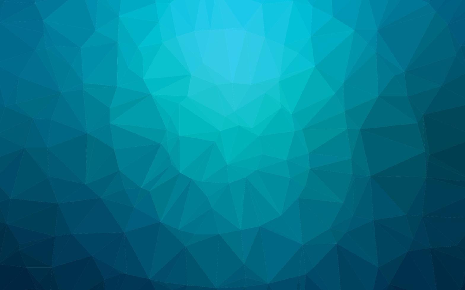 textura de mosaico de triángulo de vector azul claro.