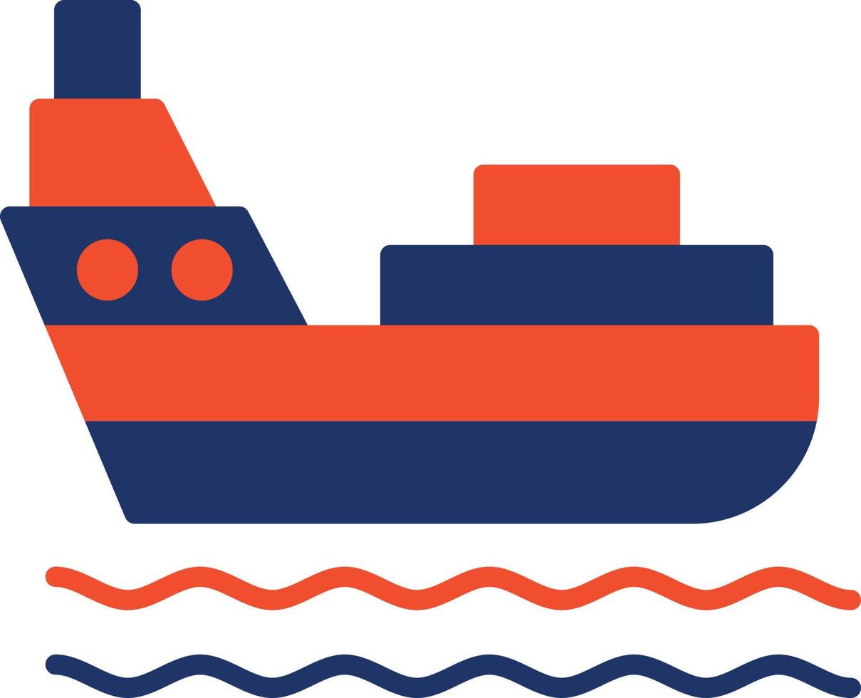 Shipping Color Icon vector