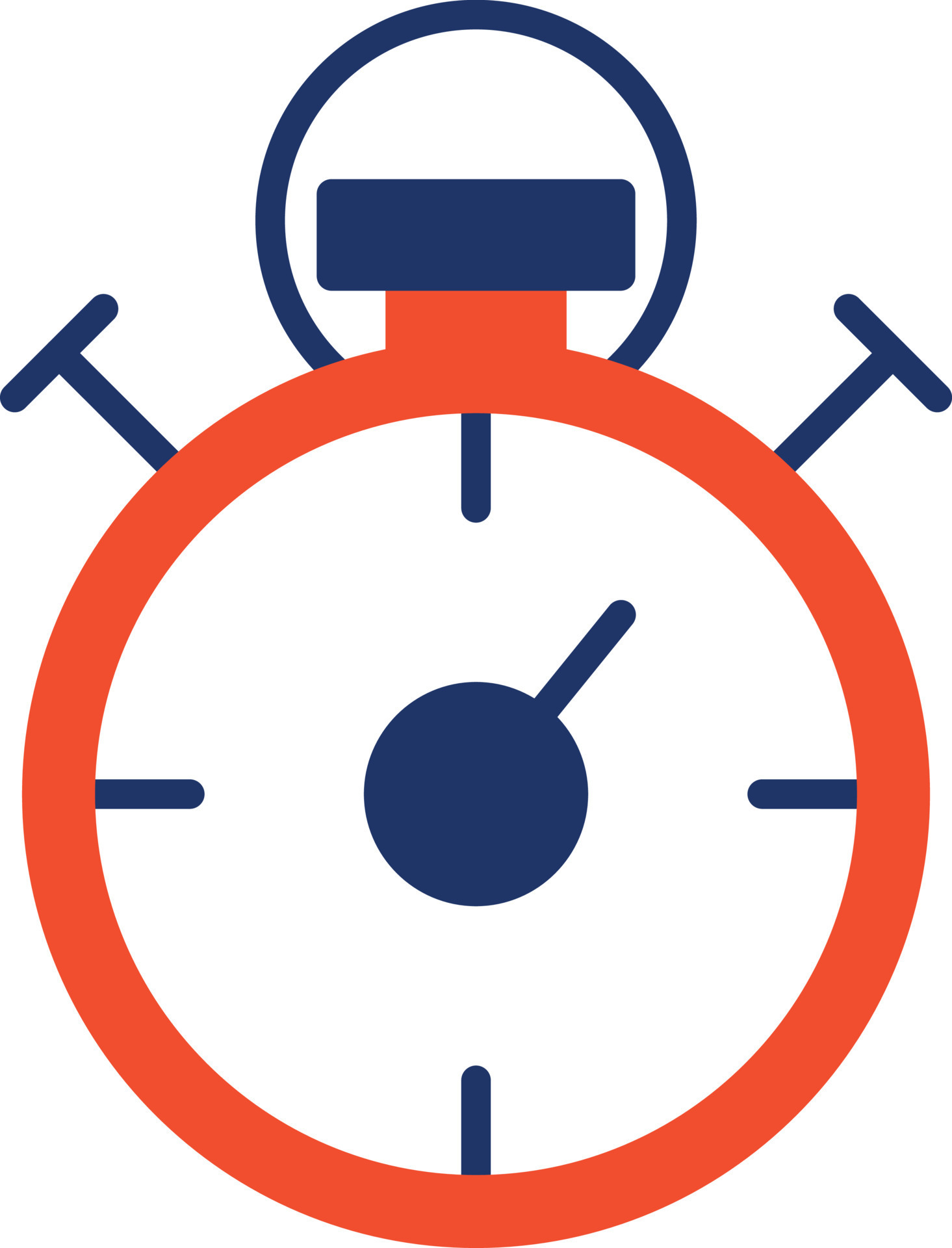Stopwatch Color Icon 9858581 Vector Art at Vecteezy