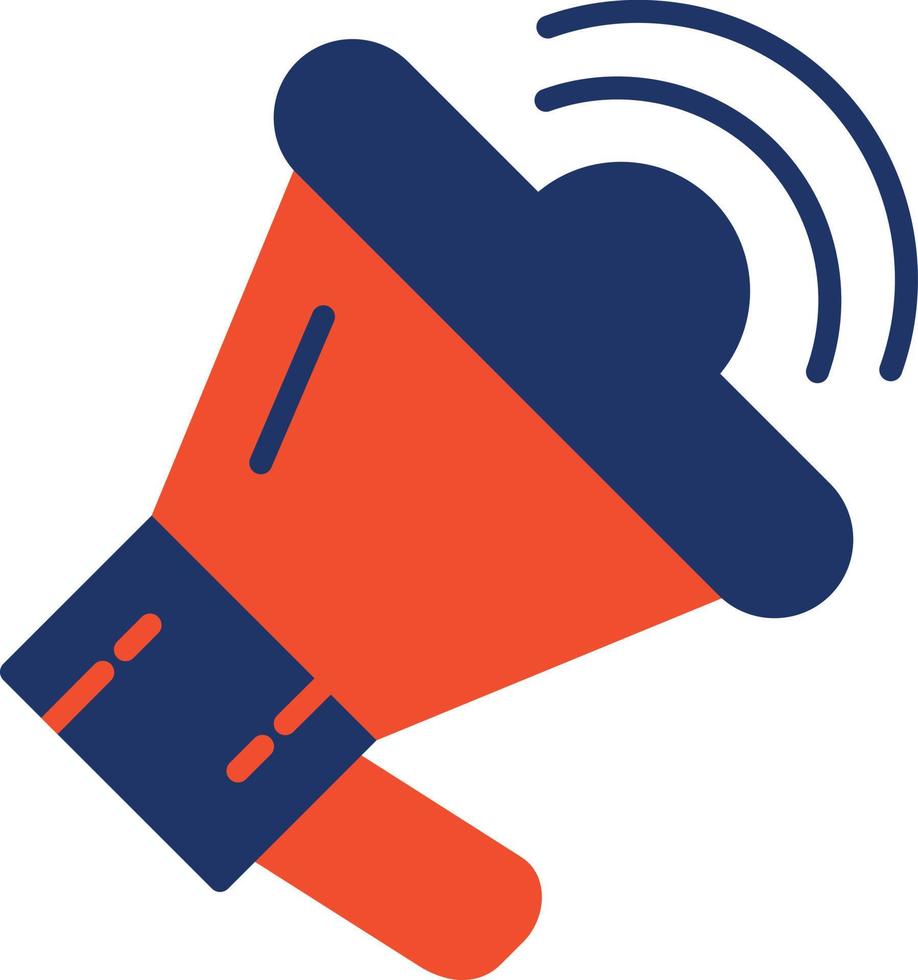 Megaphone Color Icon vector