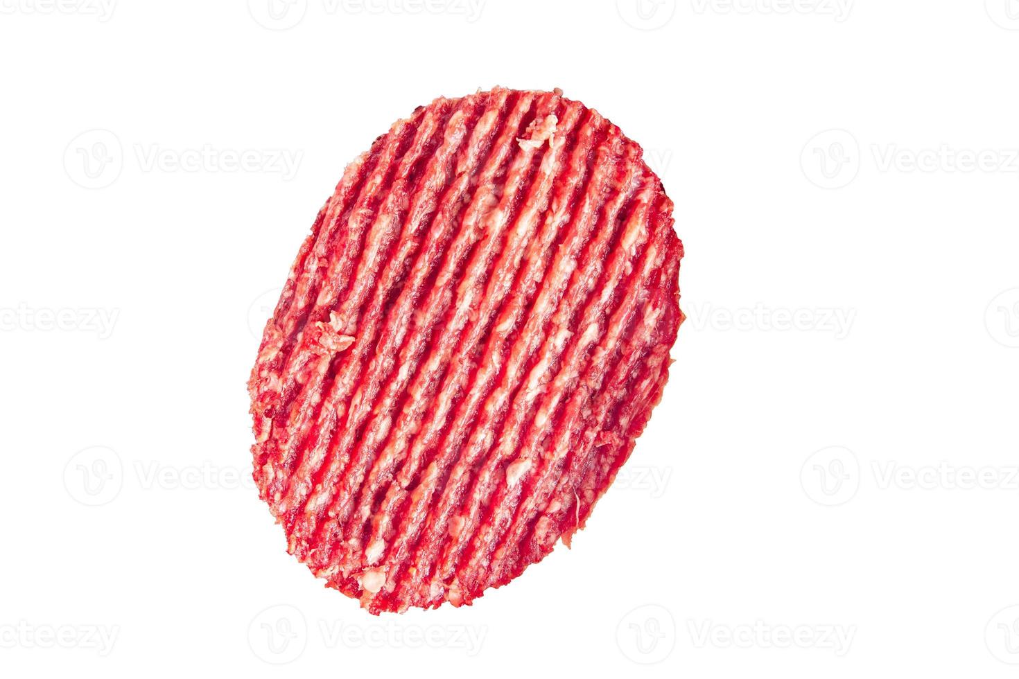 raw beef cutlet burger fresh dish healthy meal food snack on the table copy space food background photo