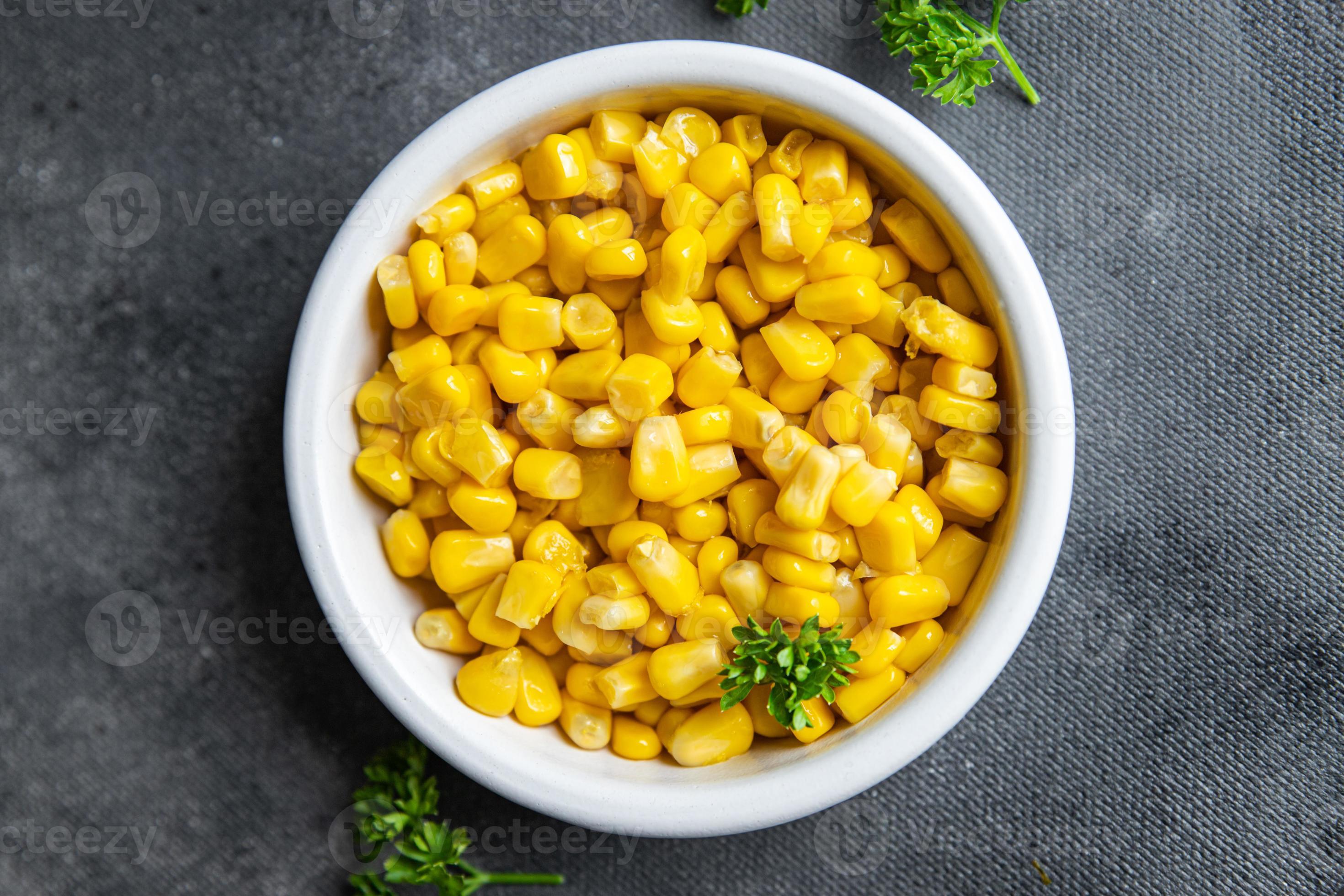 corn plate maize boiled fresh healthy meal food snack diet on the table
