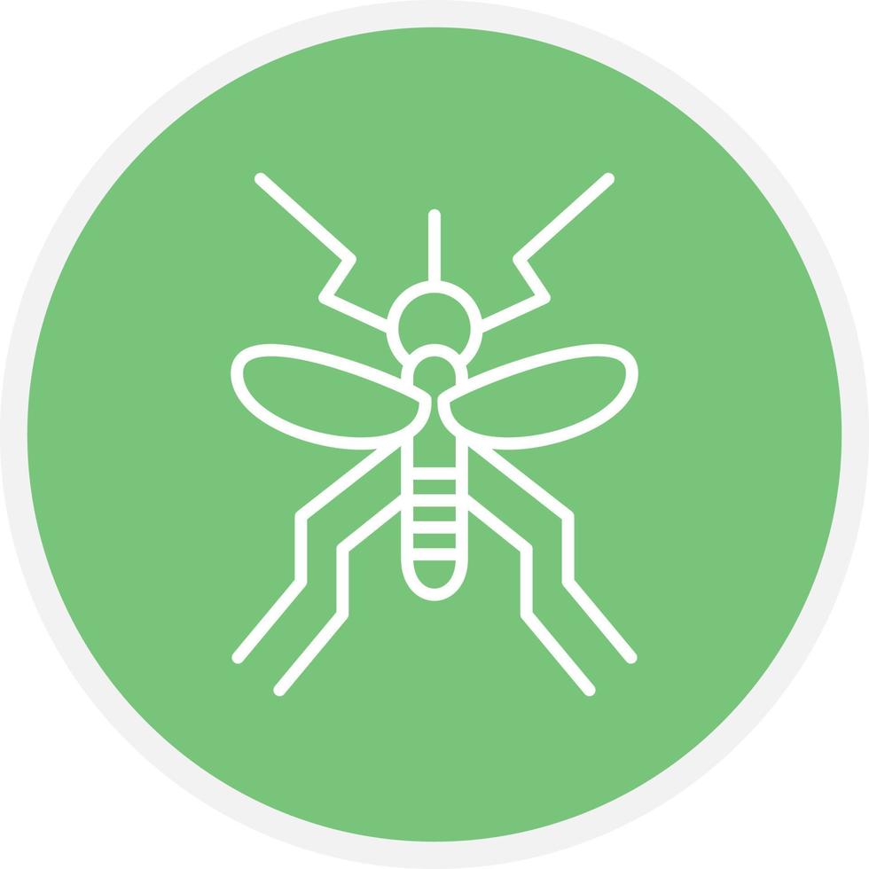 Mosquito Color Icon vector
