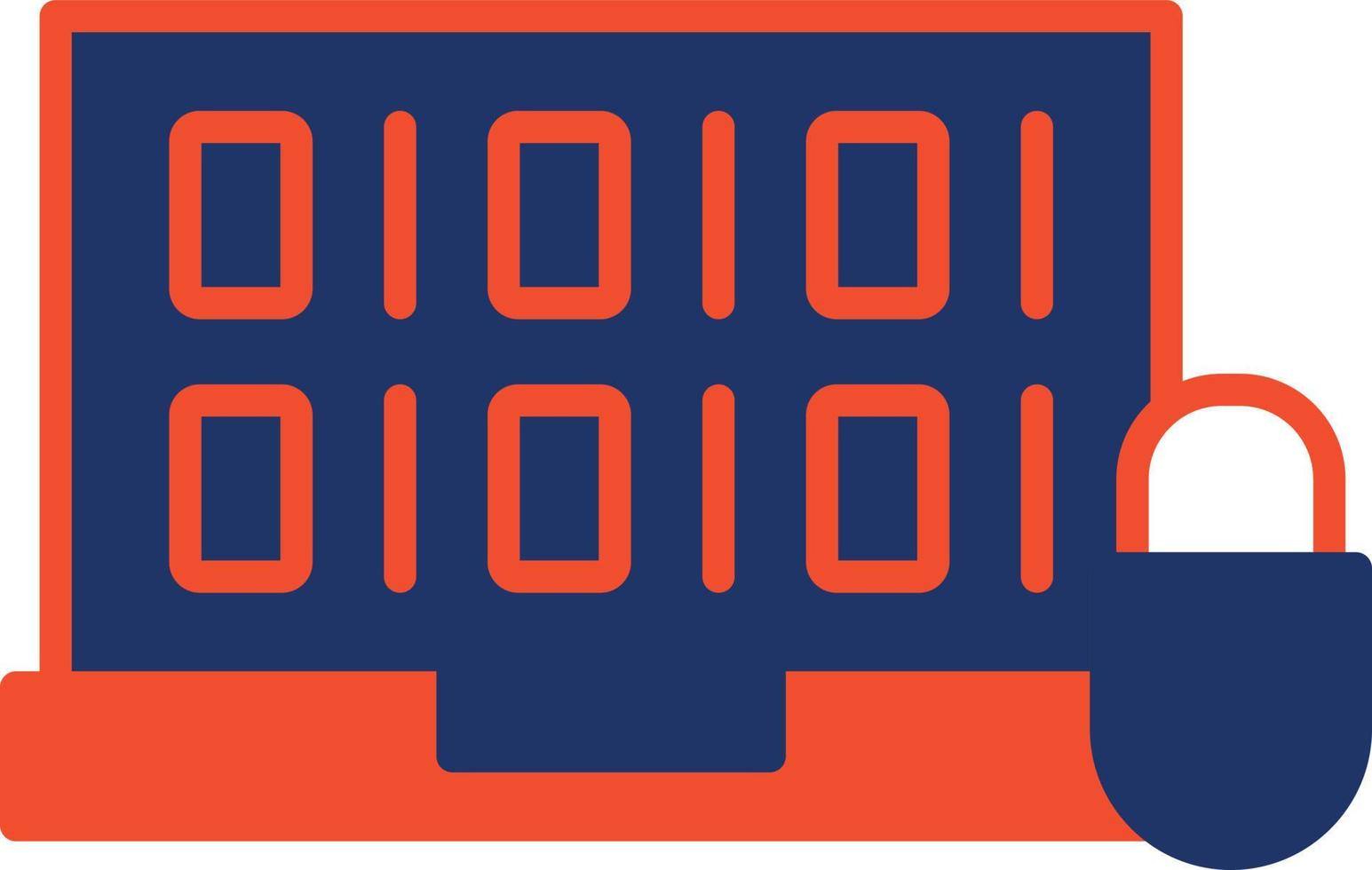 Coding  Color Icon vector