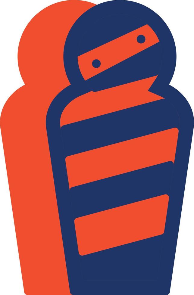 Mummy Color Icon vector