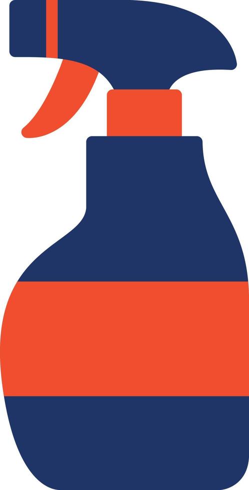 Cleaning Spray Color Icon vector