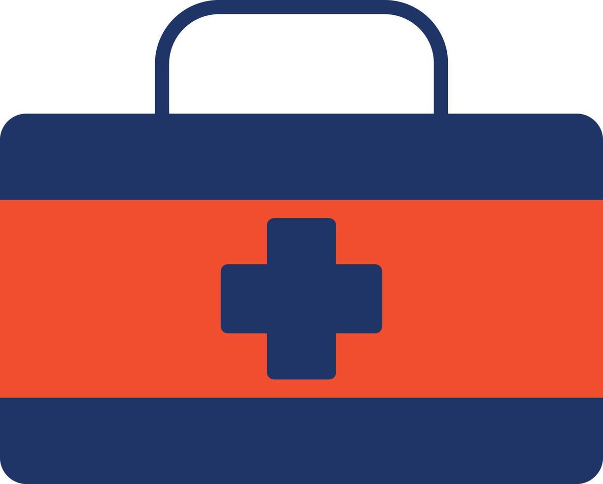 First Aid Box Color Icon vector