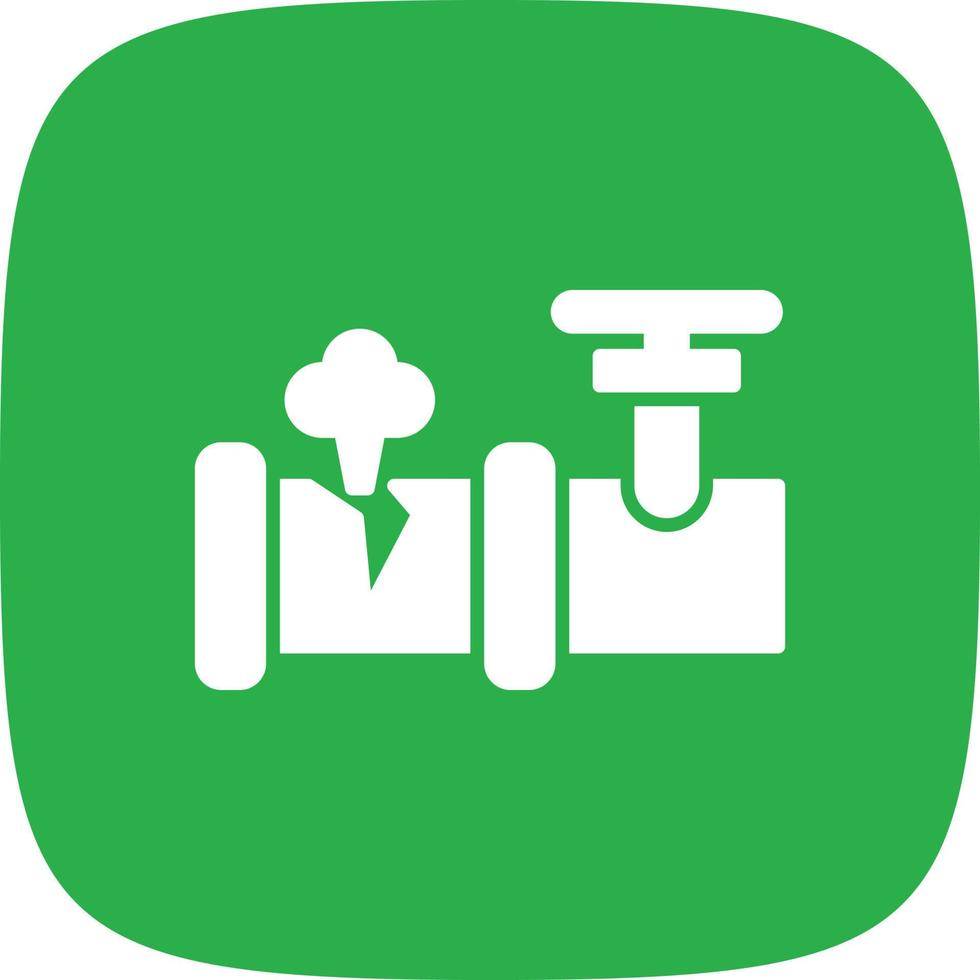 Leakage Color Icon vector