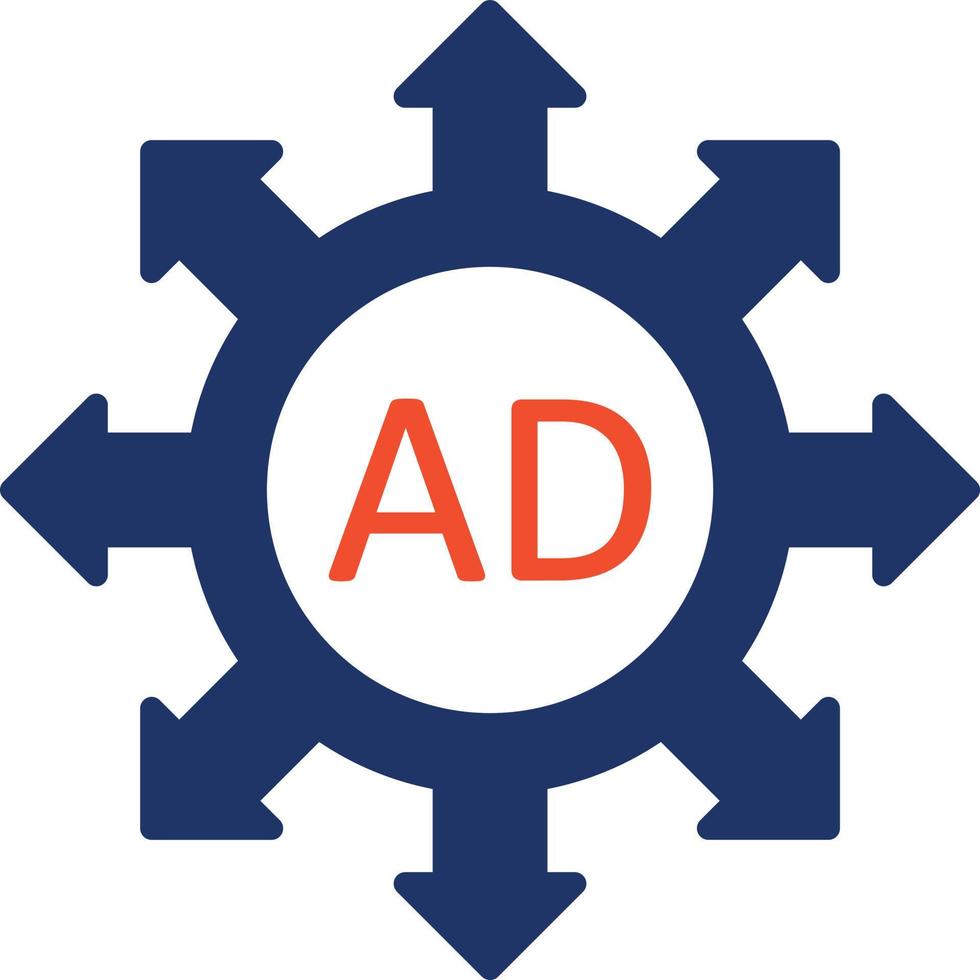 Advertising Submission Color Icon vector