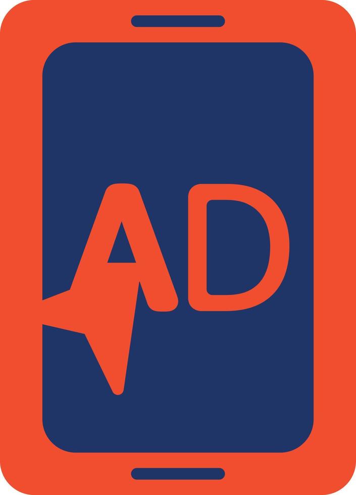 AD Color Icon vector