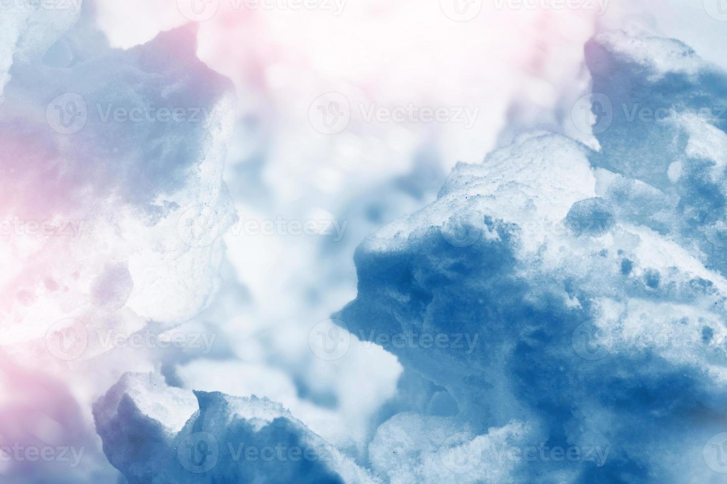 Background of snow. Winter landscape. photo