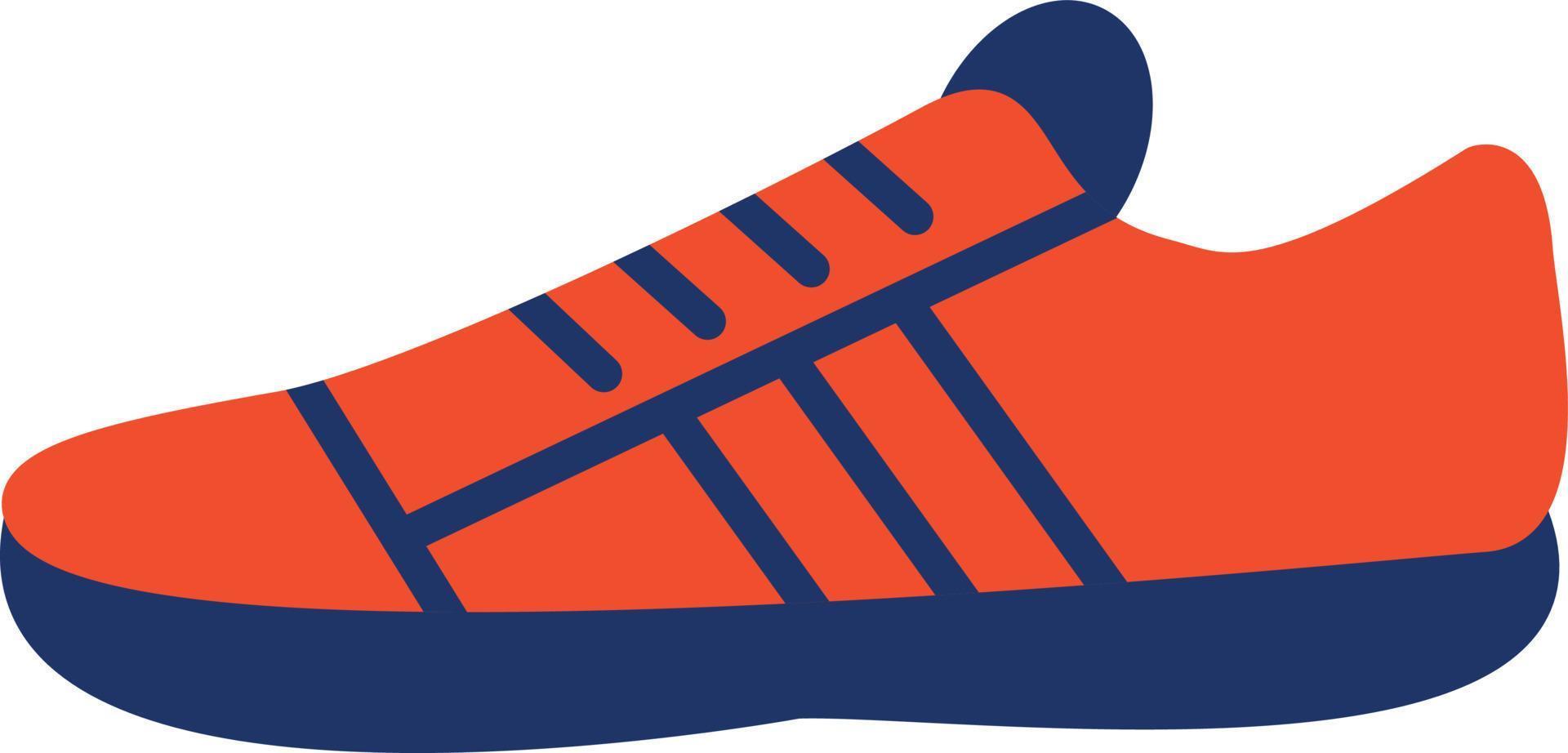 icono de color de zapatillas vector