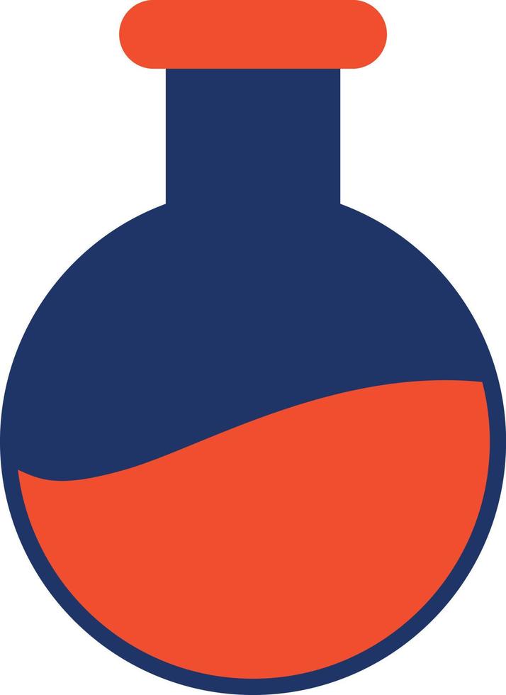 Flask Color Icon vector