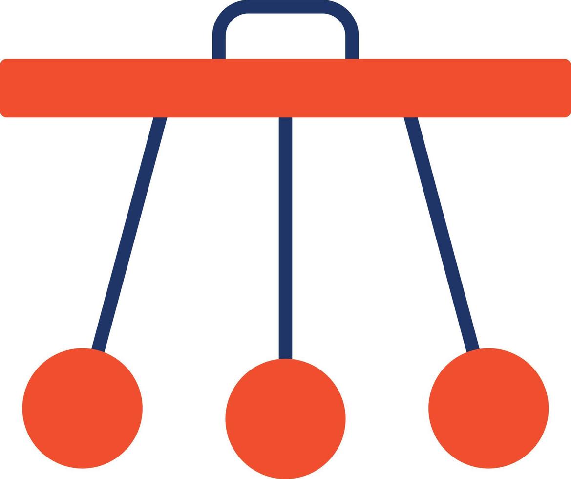 Pendulum Color Icon vector