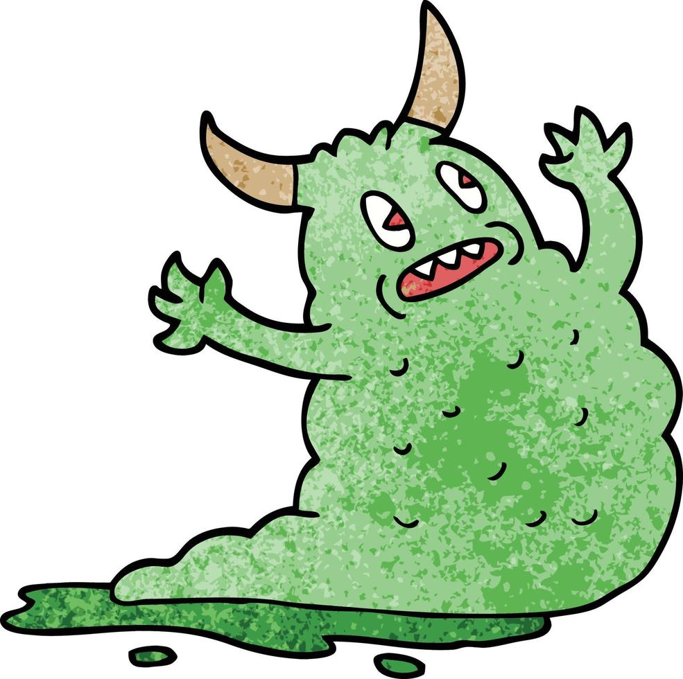 cartoon doodle demon vector