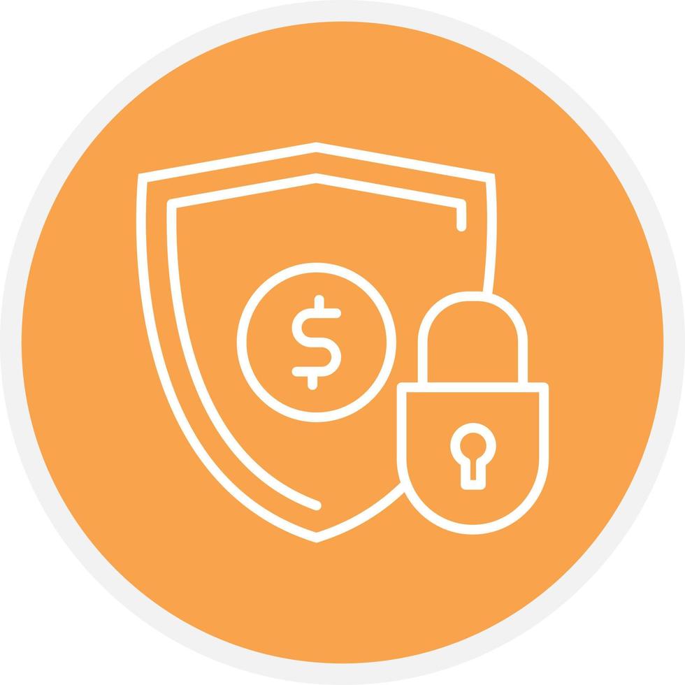 Security Line Circle vector