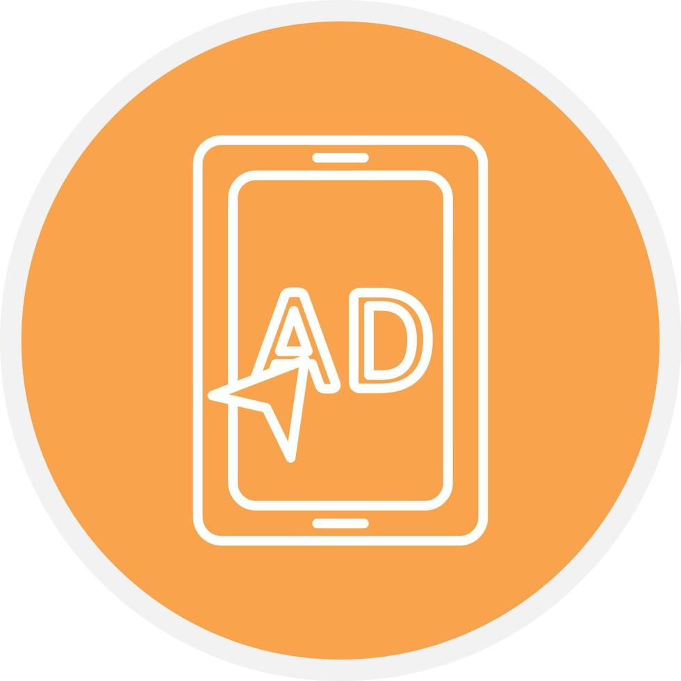AD Color Icon vector